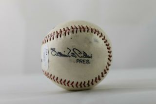 Warren Spahn Signed Autographed Pacific Coast League Baseball JSA 4