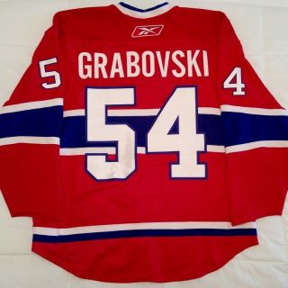 Mikhail Grabovski Game Worn Montreal Canadiens Jersey - Photomatched
