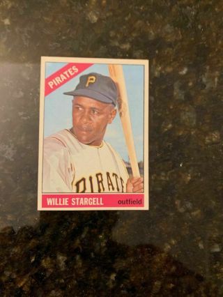 1966 Topps Baseball 255 Willie Stargell.  Ex - Mt
