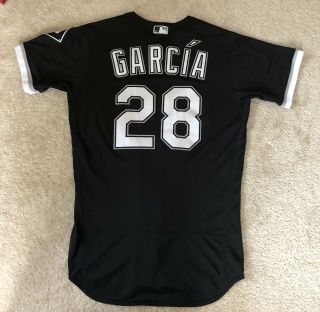 2018 Leury Garcia Game 28 Chicago White Sox Alternate Jersey 5