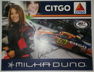 Milka Duno - 2011 Arca Series - Autographed Hero Card