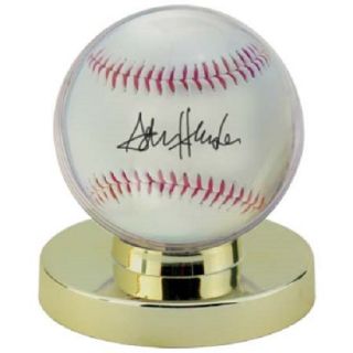 6 Ultra Pro Brand Gold Base Ball Baseball Holder Display Case