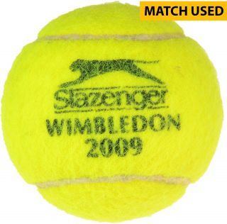 2009 Slazenger Wimbledon Match - Tennis Ball - Fanatics