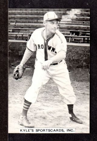 Al Hollingworth St Louis Browns Unsigned 3 - 1/2 X 5 - 3/8 Real Photo Postcard 2