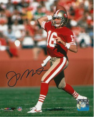 San Francisco 49ers Joe Montana Autographed 8x10 W/coa