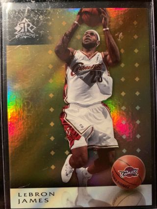 2006 - 07 Reflections Gold Parallel Lebron James 024/299