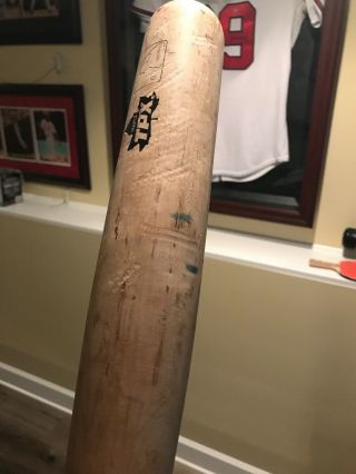 Jeff Franceour Game Autographed Louisville Slugger BAT Braves PSA/DNA 8