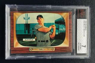 1955 Bowman 202 Mickey Mantle Bvg Near 7 Priced To Sell