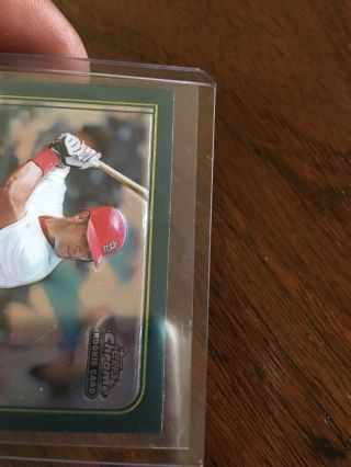 2001 Topps Chrome Traded Albert Pujols St Louis Cardinals T247 Baseball Card 4