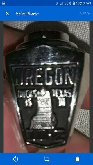Oregon Ducks Authentic Team Issued NCAA Championship Ring 2
