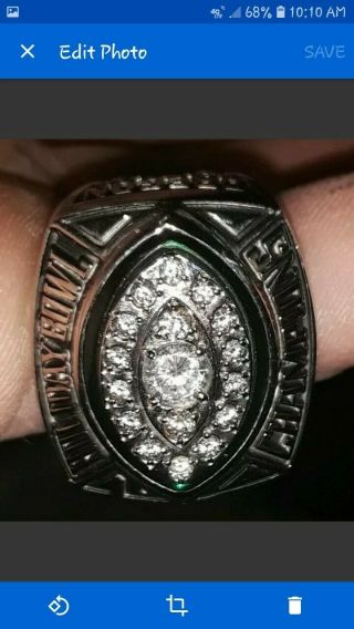 Oregon Ducks Authentic Team Issued NCAA Championship Ring 3
