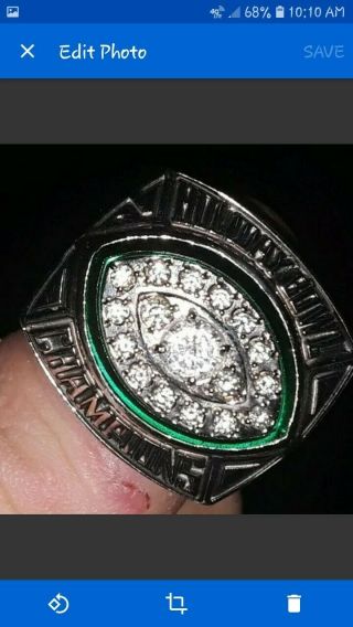 Oregon Ducks Authentic Team Issued NCAA Championship Ring 4