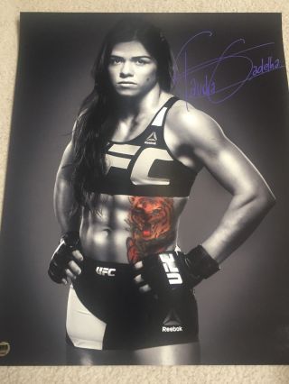 Claudia Gadelha Ufc Mma Bellator Strikeforce 16x20 Signed Photo