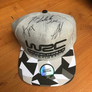 Official Wrc Signed Hat