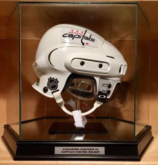 Alex Alexander Ovechkin Signed Capitals Ccm Nhl Hockey Helmet Jsa Stanley Cup