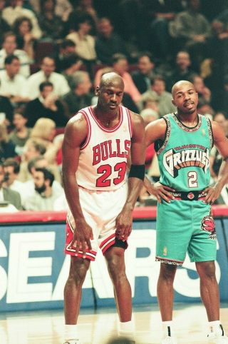 Wb89 - 2 1996 Nba Chicago Bulls Memphis Grizzlies Michael Jordan 24 Orig 35mm Negs