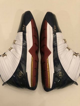 Nike Lebron Game Worn Issued Player Exclusive PE Shoes w Special Insole Size 16 5