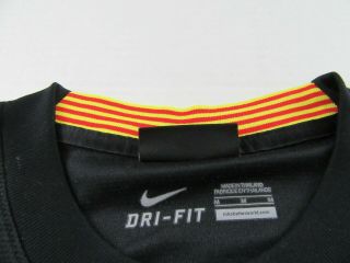 Nike Dri - Fit FCB Soccer Qatar Airways Futbol Club Barcelona Soccer Jersey Size M 5