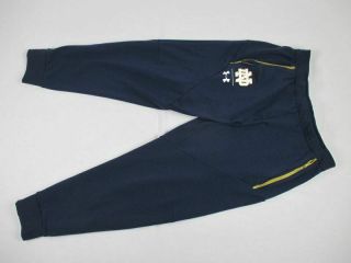 Under Armour Notre Dame Fighting Irish - Navy Cotton Athletic Pants (xl) -
