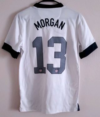 Nike USA ' USWNT ' Morgan 2013 ' Centennial ' Third Jersey / Shirt - (Size S) 2