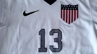 Nike USA ' USWNT ' Morgan 2013 ' Centennial ' Third Jersey / Shirt - (Size S) 3