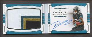 2018 National Treasures Booklet Dj Chark Rpa Rc 4 - Color Patch Auto /99
