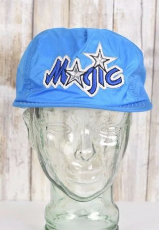 Vintage Mitchell & Ness Nba Orlando Magic Hardwood Classics Blue Cap Snapback
