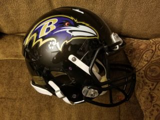2015 Baltimore Ravens Game Worn Crockett Gillmore Helmet