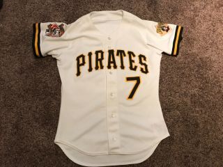 Jeff King 1994 Pittsburgh Pirates Game Jersey W/ All Star Patch