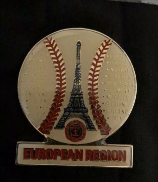 Little League Pin: European Regional With Tower