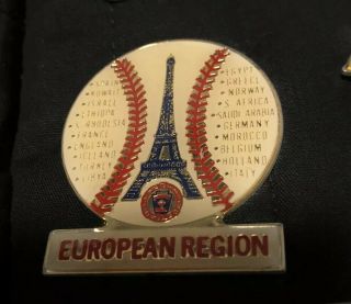 Little League Pin: European Regional With Tower 2