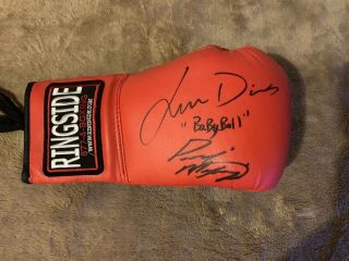 Juan Diaz Paul Malignaggi Signed Boxing Glove 100 Authentic Auto Psa Guaranteed