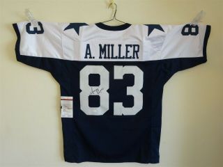 Anthony Miller Signed Auto Dallas Cowboys Thanksgiving Jersey Jsa 5x Pro