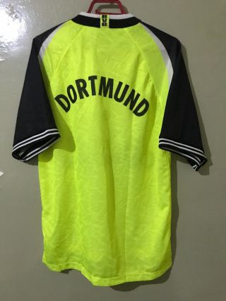 Shirt Borussia Dortmund Football 1995 1996 Nike BVB Trikot Jersey size m 2