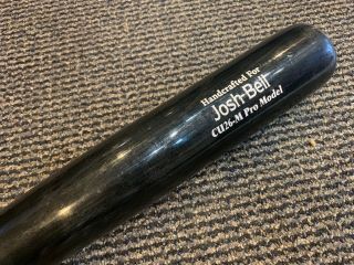 2016 Josh Bell Pittsburgh Pirates Game Rookie Bat Use Uncracked