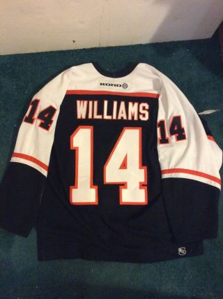 Justin Williams Game Worn Flyers Hockey Jersey 2