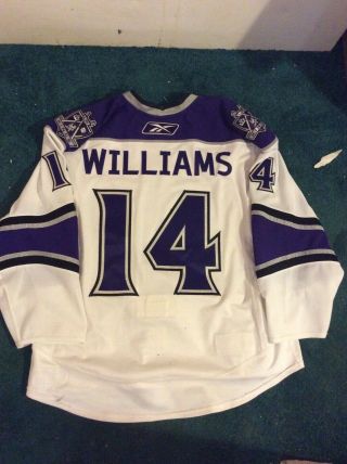 Justin Williams Game Worn Kings Hockey Jersey 2