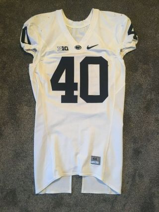 2013 Penn State Nittany Lions Game Worn Away Road Game Jersey Nike