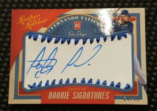 2019 Leather And Lumber Rookie Signatures 