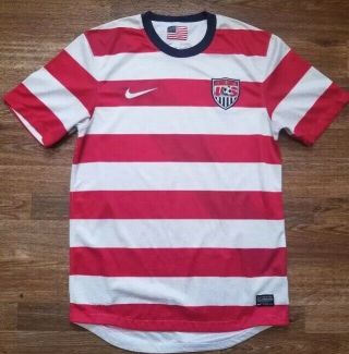 Authentic 2012 Waldo Team Usa Usmnt Nike Soccer Jersey Home Large L