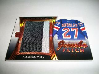 Alexei Kovalev 2017 In The Game Hockey Jumbo Patch 6/8