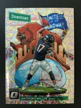 Anthony Miller 2018 Panini Donruss Optic Football Downtown Dt - 18 Prizm Rookie Rc
