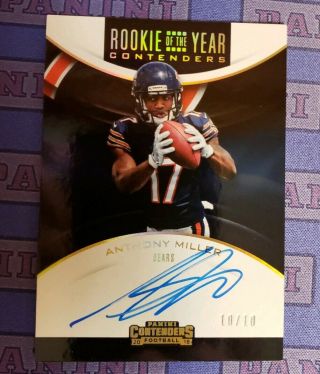 Anthony Miller 2018 Panini Contenders Player Of The Year Contenders /10