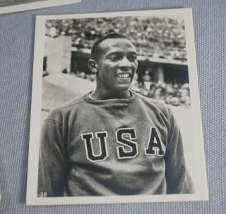 UNUSUAL 1936 OLYMPICS CARD SET (12) IN ORIG.  BOX FEATURING JESSE OWENS 4