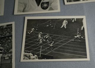 UNUSUAL 1936 OLYMPICS CARD SET (12) IN ORIG.  BOX FEATURING JESSE OWENS 5