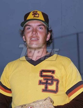 1983 Topps Baseball Card Final Color Negative Tim Lollar Padres