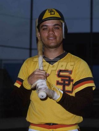 1982 Topps Traded Baseball Card Final Color Negative Sixto Lezcano Padres