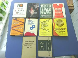 10 Different Basketball Coaching Books,  Clair Bee