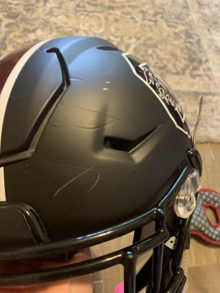 South Carolina Gamecocks Game Worn Helmet Ncaa Football Usc 8