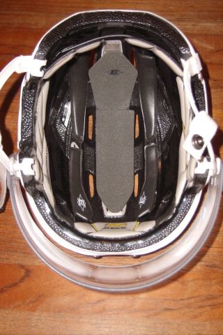 PHOENIX COYOTES Petr Prucha game - worn Easton S19 white road helmet from 2009 - 10 5